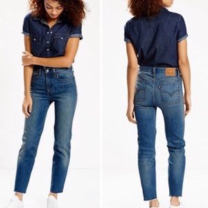 Levi’s White Oak Cone Denim Wedgie Jeans